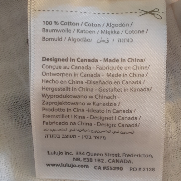 Lot of 3 Muslin Swaddle Blankets,Baby Boy,Blue - Picture 5 of 10